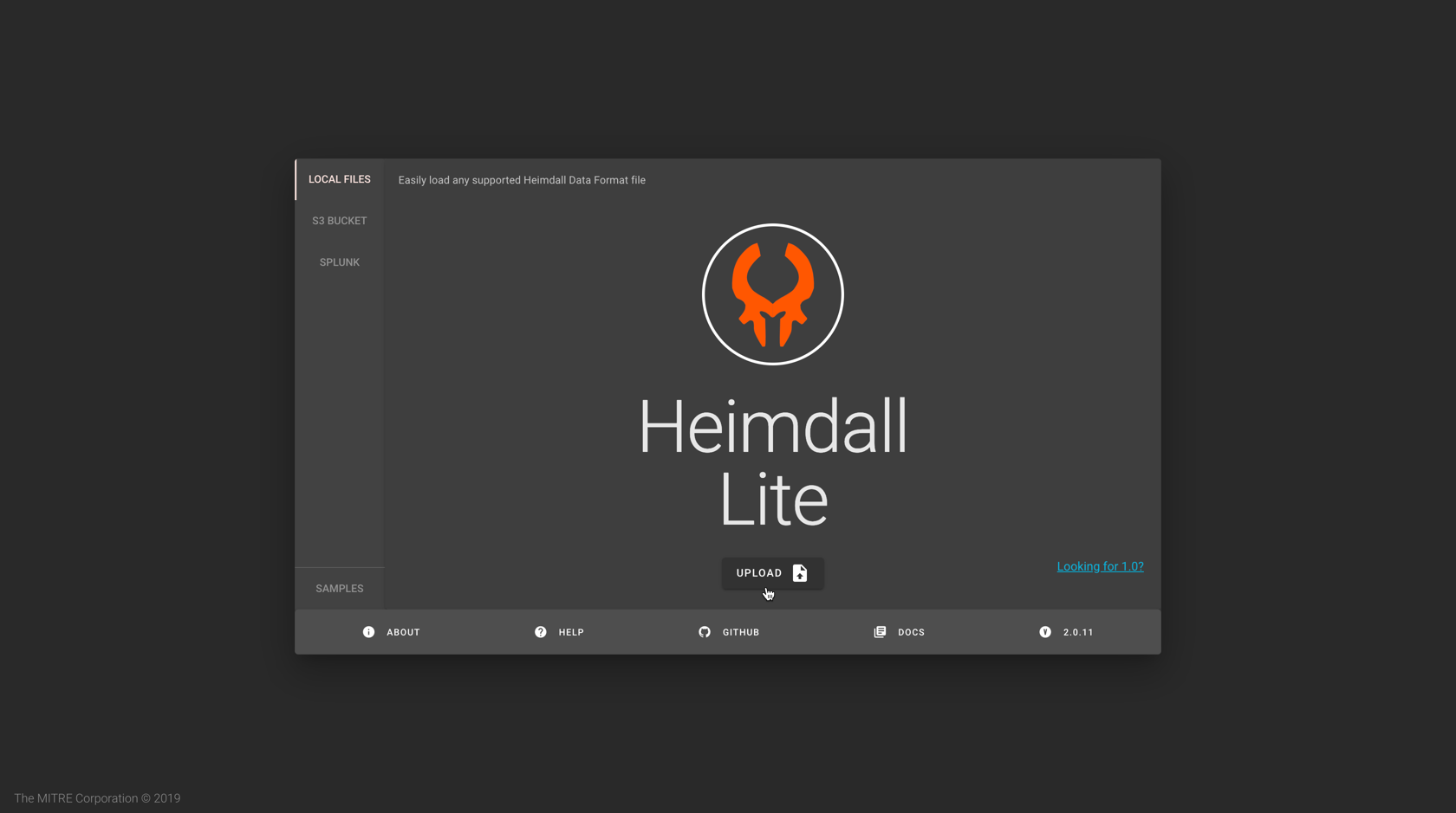 Loading Data Into Heimdall